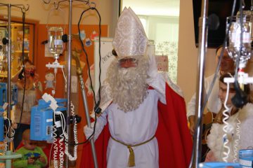 Miklavževanje na pediatrični kliniki v Ljubljani