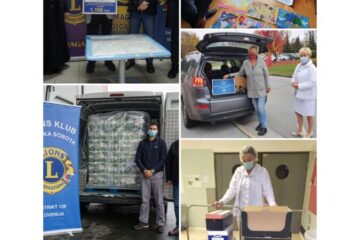 slike akcij Lions kluba Murska Sobota