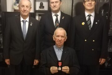 Janez Bohorič prejel priznanje Lions mednarodnega predsednika