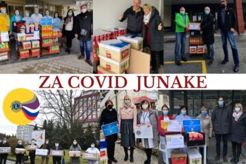 Lions klubi v več mestih donirali bolnicam za Covid junake